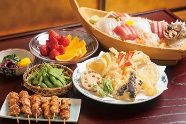 高級寿司店のばらちらしコース